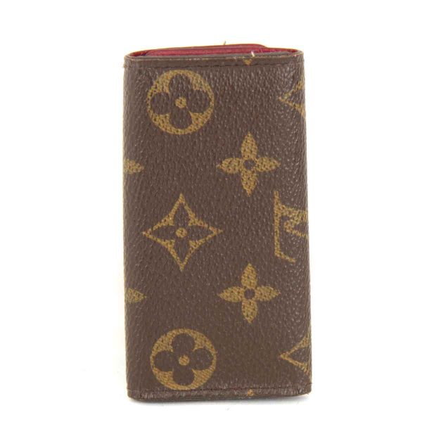 3254240408540t 2 Louis Vuitton Key Case Monogram Brown