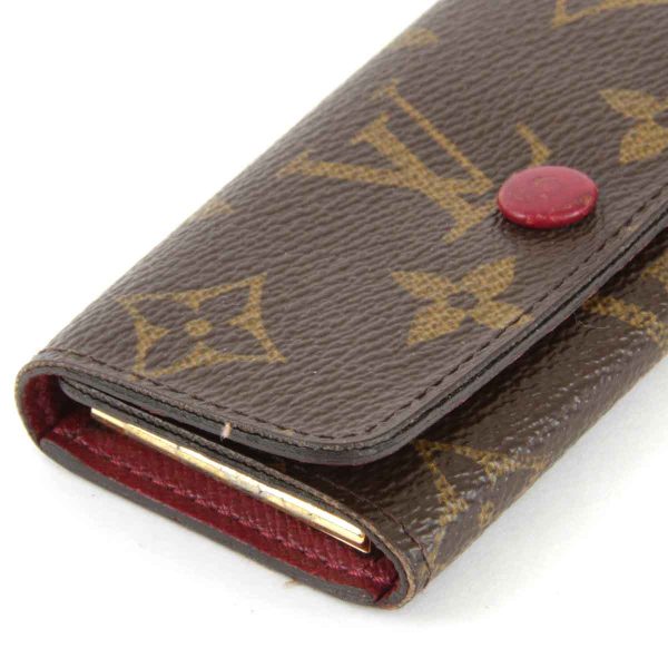 3254240408540t 4 Louis Vuitton Key Case Monogram Brown