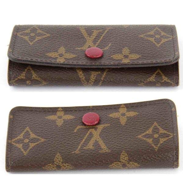 3254240408540t 5 Louis Vuitton Key Case Monogram Brown