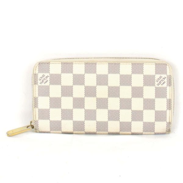 3255220409745a 1 Louis Vuitton Zippy Wallet Damier Long Wallet Damier Azur