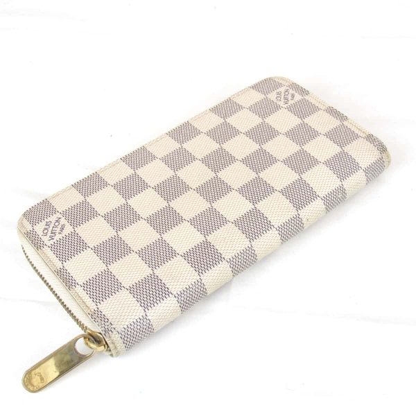 3255220409745a 3 Louis Vuitton Zippy Wallet Damier Long Wallet Damier Azur