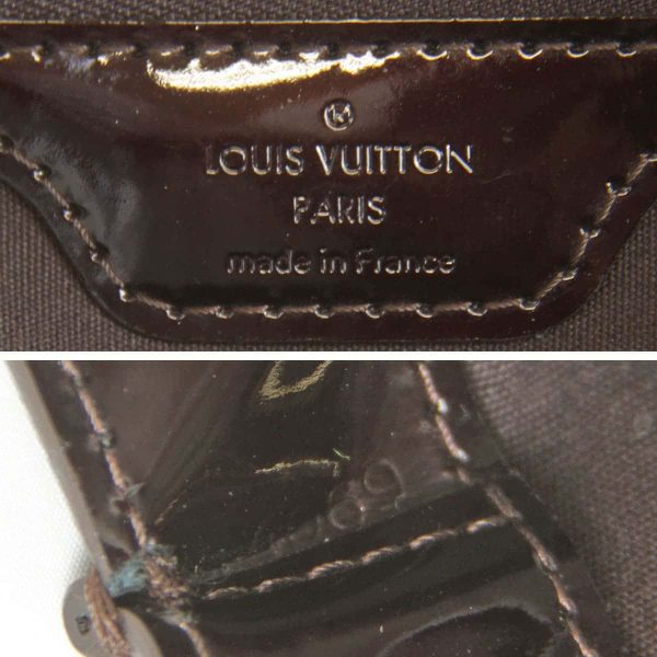 3255220409758a 10 Louis Vuitton Wilshire PM Vernis Handbag Amarant