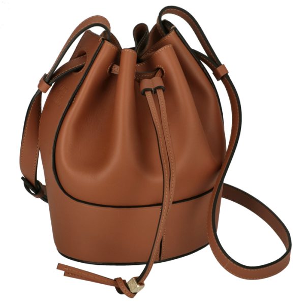 32675ac3100602530 Loewe Balloon Small Shoulder Bag Brown