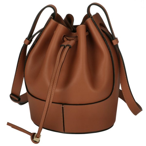 32675ac3100602530 1 Loewe Balloon Small Shoulder Bag Brown