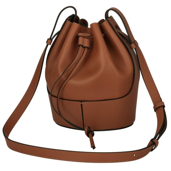 32675ac3100602530 2 Loewe Balloon Small Shoulder Bag Brown