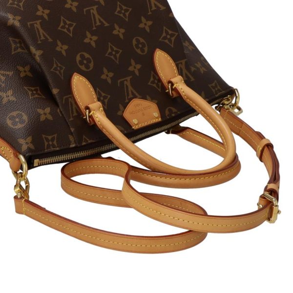 32725 4 Louis Vuitton Thuren PM Monogram Handbag Brown