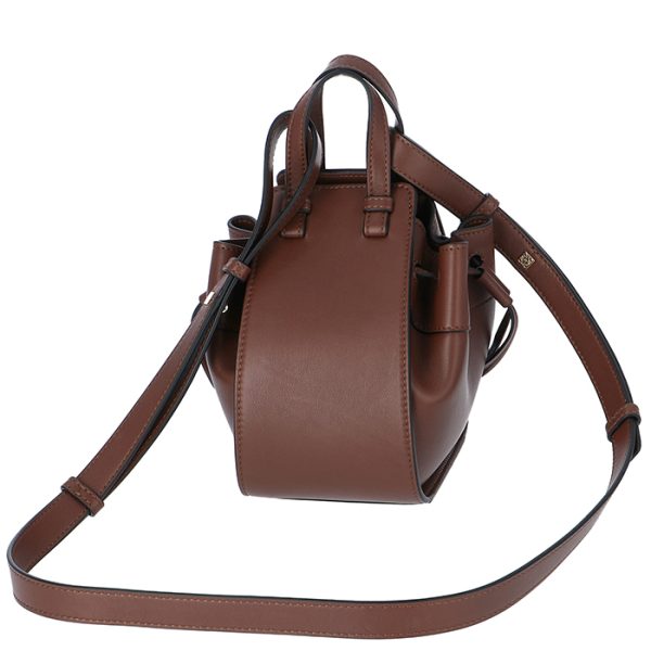 32977v0700042979 2 Loewe Mini Hammock Shoulder Bag Brown