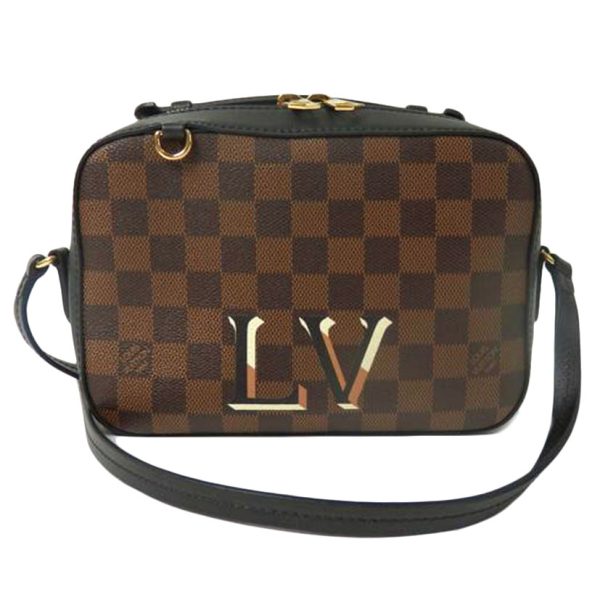 33031 1 Louis Vuitton Santa Monica Damier Handbag Brown