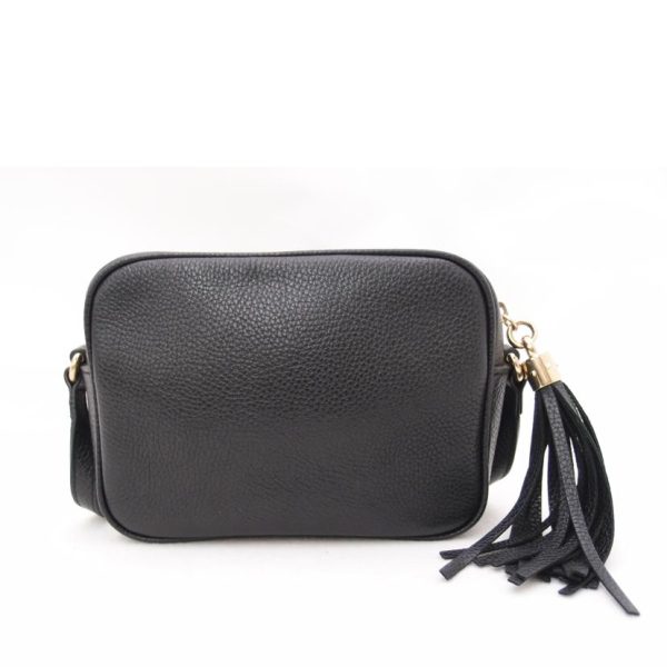 33048 2 Gucci Soho Disco Shoulder Bag Black