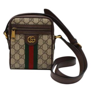 33205 1 Gucci GG MARMONT Small Leather Shoulder Bag