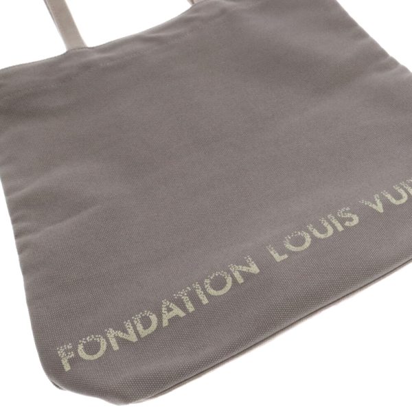 3324e270008 5 LOUIS VUITTON Cotton Tote Bag Cotton Gray