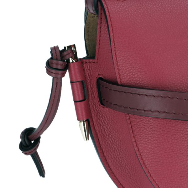 33312t2000517604 6 Loewe Gate Small Shoulder Bag Raspberry Wine