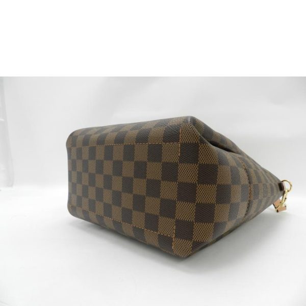 33315 3 Louis Vuitton Belmot NV Damier Ebene Venus BB Bag Brown Skin