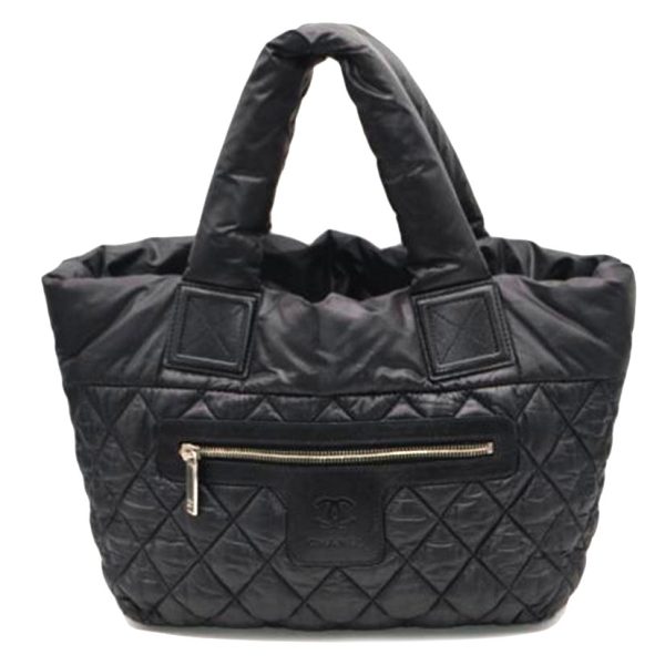 33369 1 Chanel Coco Cocoon Small Tote Bag Black