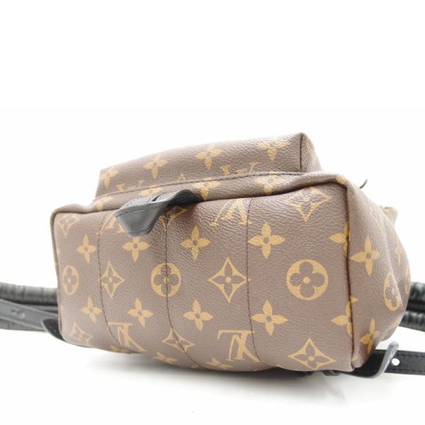 33384 3 Louis Vuitton Palm Springs PM Monogram Backpack Brown