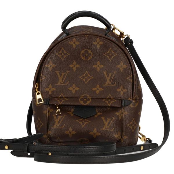 33401 1 Louis Vuitton Palm Springs Mini Monogram Backpack Brown