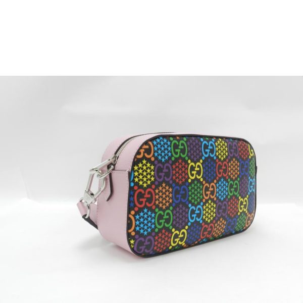 33506 4 Gucci Diagonal Camera Bag Psychedelic Shoulder Bag Multicolor