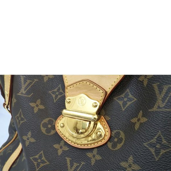 33734 6 Louis Vuitton Stresa Monogram Bag Brown