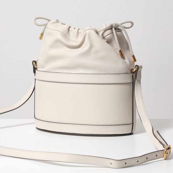 340120050 4 Gucci Shoulder Bucket Bag Drawstring Off white