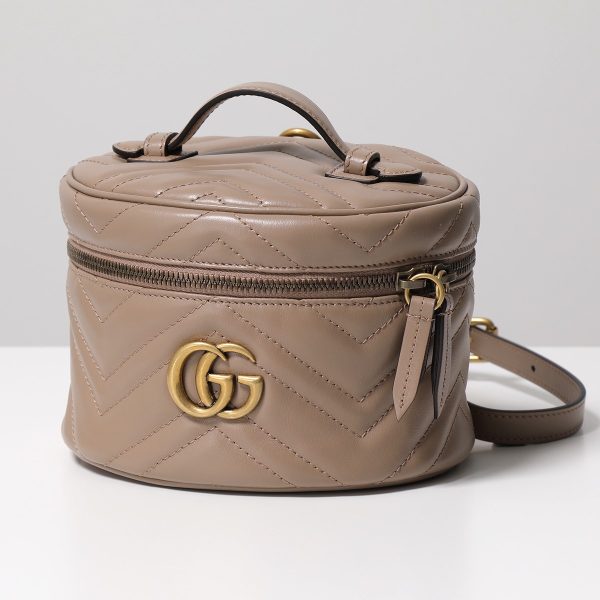 340511179 1 Gucci Backpack Mini GG Marmont Light Brown