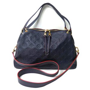 34308 1 Chanel Matelasse Coco Mark Double Chain Lambskin Navy