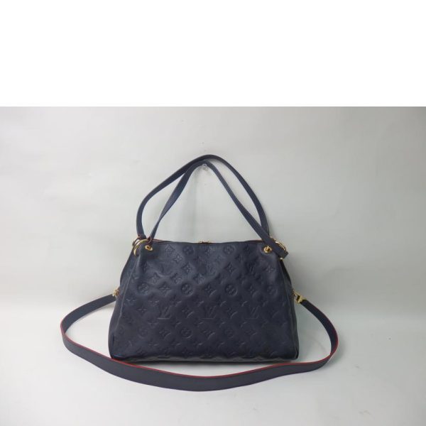 34308 2 Louis Vuitton Ponthu PM Enpreinte Marine Rouge