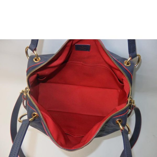 34308 5 Louis Vuitton Ponthu PM Enpreinte Marine Rouge