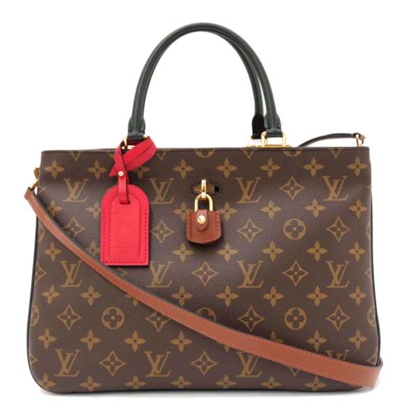 34437 1 Louis Vuitton Monogram Handbag Brown