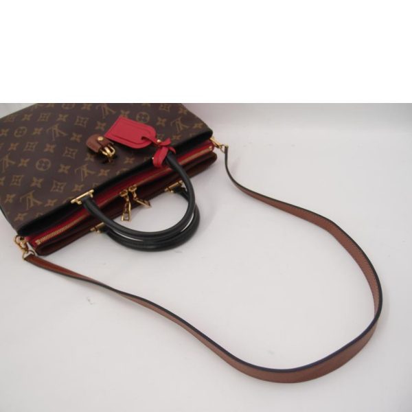 34437 4 Louis Vuitton Monogram Handbag Brown