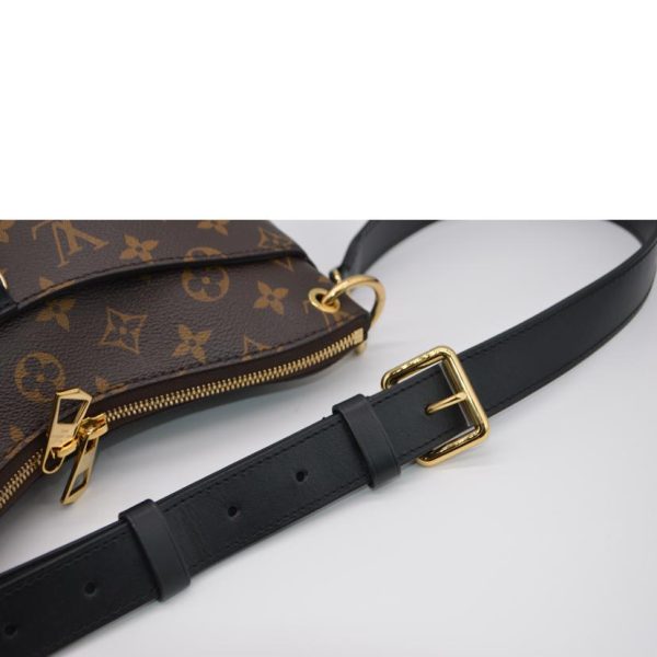 34629 4 Louis Vuitton Odeon MM Monogram Brown