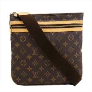 35100 1 Gucci Leather Crossbody Shoulder Bag Brown