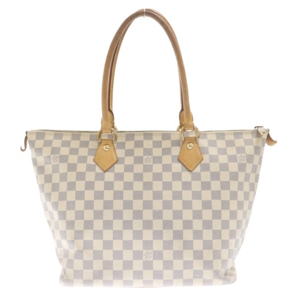 3524e090004 2 LOUIS VUITTON Saleya Mm Hand Tote Bag Leather White