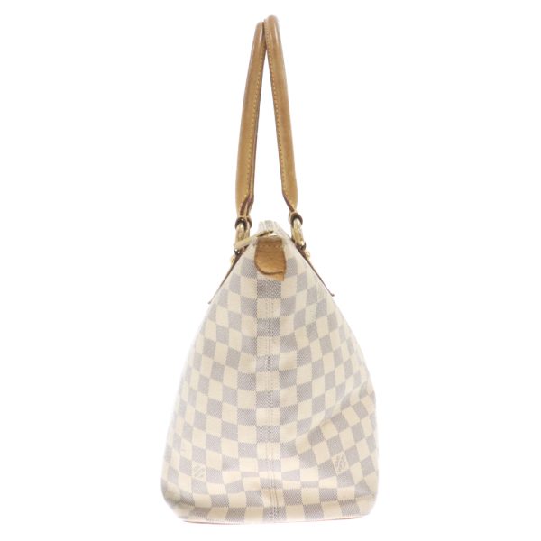 3524e090004 3 LOUIS VUITTON Saleya Mm Hand Tote Bag Leather White