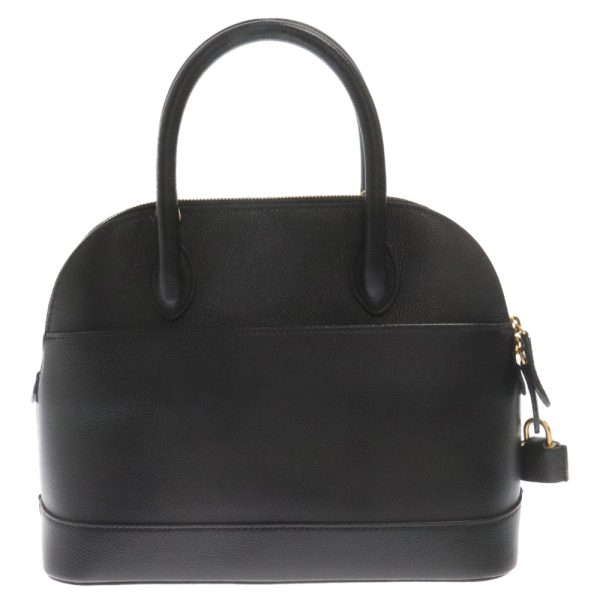 3524f130003 2 BALENCIAGA Top Handle Handbag Leather Black