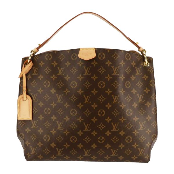 35395 1 Louis Vuitton Graceful MM Handbag Brown