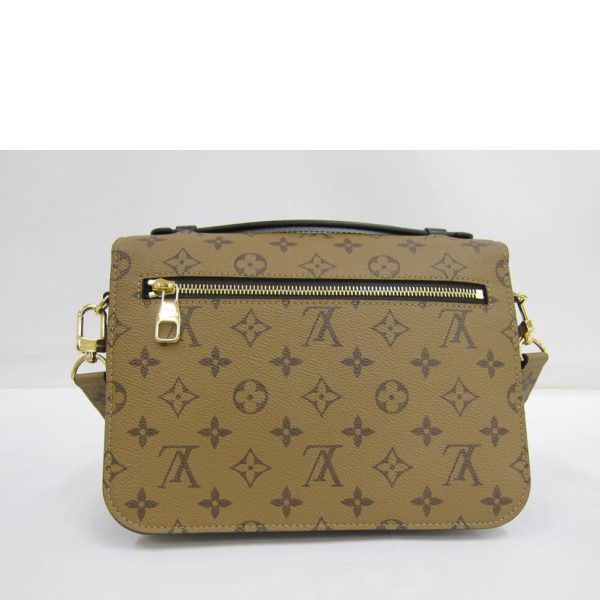 35523 2 Louis Vuitton Metis Pochette Bag Brown