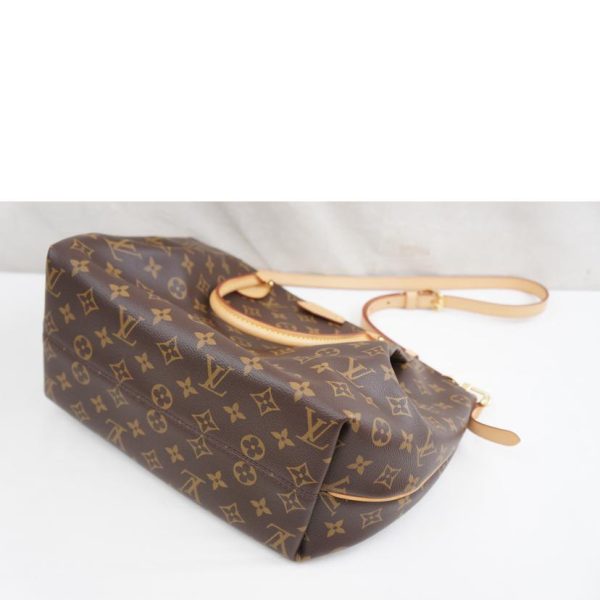 35599 5 Louis Vuitton Turen Gm Monogram Handbag Brown