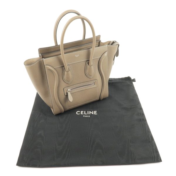 35901 1 10 Celine Luggage Micro Shopper Handbag Pickpocket