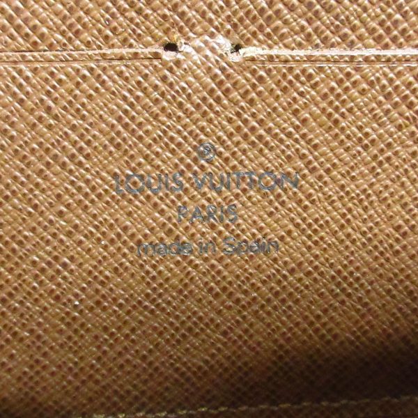 36047780 5 Louis Vuitton Zippy Wallet Monogram Canvas Brown