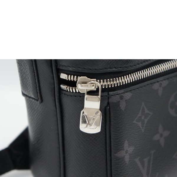 36245 10 Louis Vuitton Outdoor Messenger PM Eclipse Taiga Black