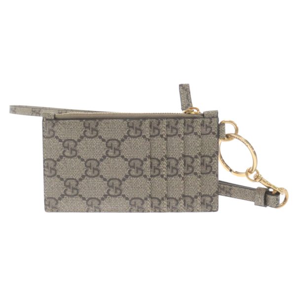 3624e270007 2 GUCCI X BALENCIAGA The Hacker Project Card Case With Strap Beige