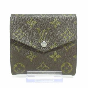 36402441 1 Burberry TB Trifold Mini Wallet Brown