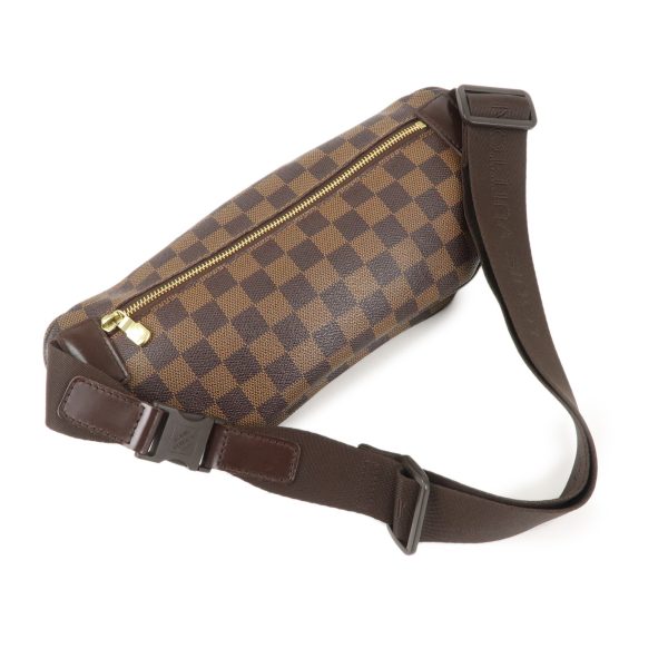 37012 17 4 LOUIS VUITTON Melville Waist Body Bag Damier Ebene