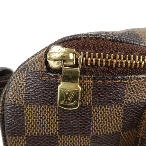 37012 17 7 LOUIS VUITTON Melville Waist Body Bag Damier Ebene