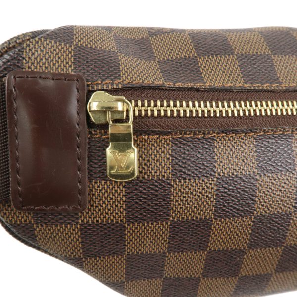 37012 17 8 LOUIS VUITTON Melville Waist Body Bag Damier Ebene