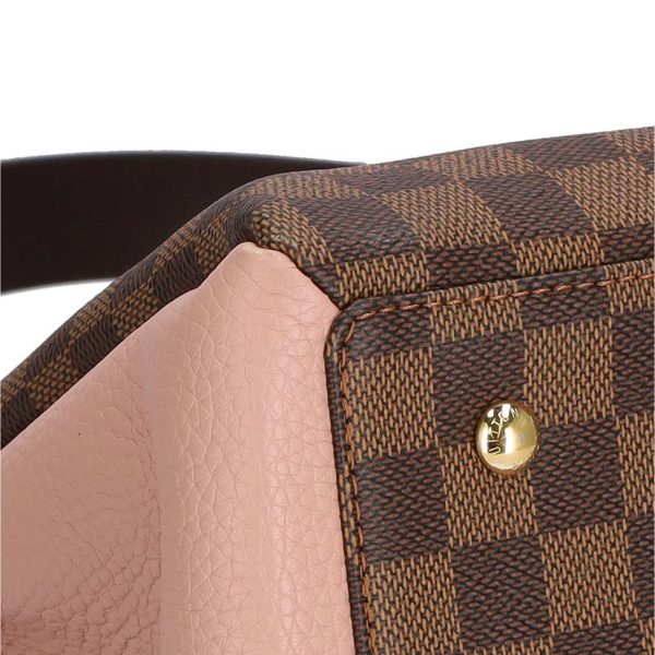 37055 8 Louis Vuitton Normandie Damier Ebene Shoulder Bag Brown