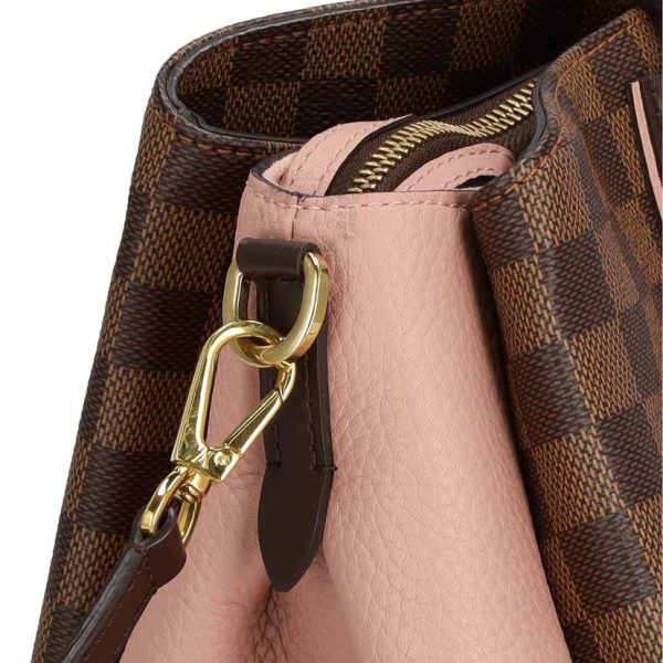 37055 9 Louis Vuitton Normandie Damier Ebene Shoulder Bag Brown