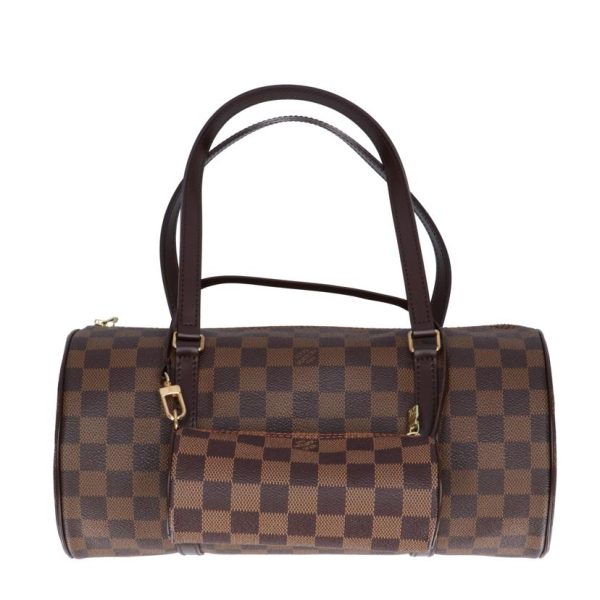 37161 1 Louis Vuitton Old Papillon Damier Ebene Brown