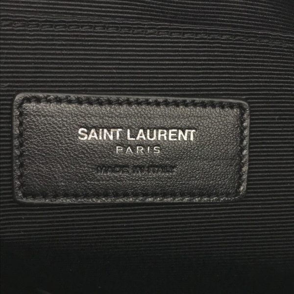 37312452 7 Saint Laurent Paris Ipad Rider Leather Clutch Bag Black