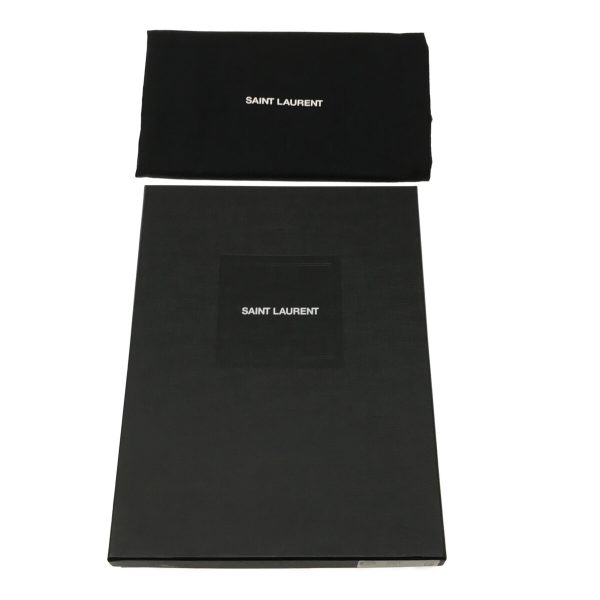 37312452 9 Saint Laurent Paris Ipad Rider Leather Clutch Bag Black